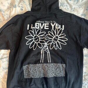 Lonely Ghost Women's Black Hoodie